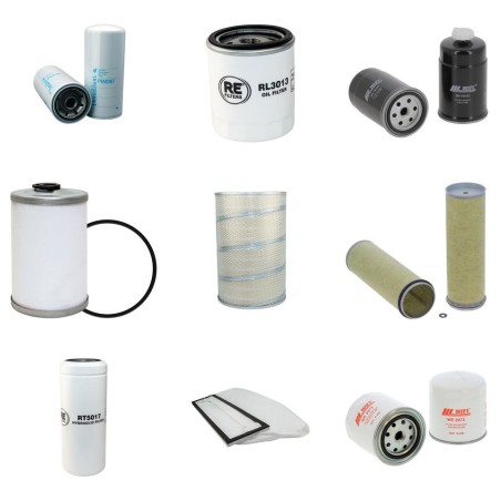 CLAAS LEXION 440 Filter Service Kit w/Perkins 1306-E87TA Eng.