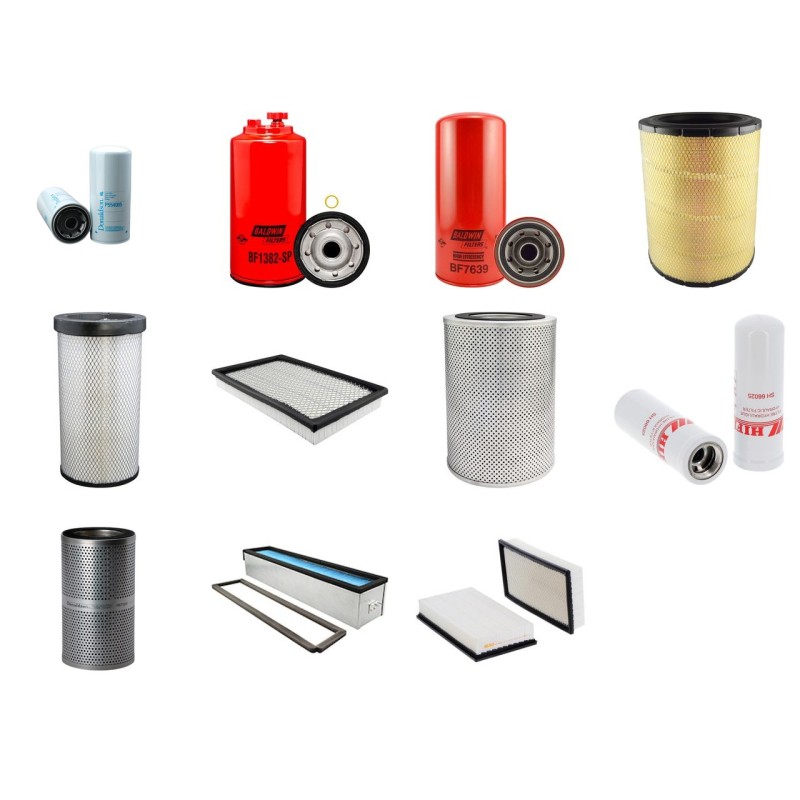 Filter kit suitable for CAT D10T with CAT Engine Serial No RJG1-1839