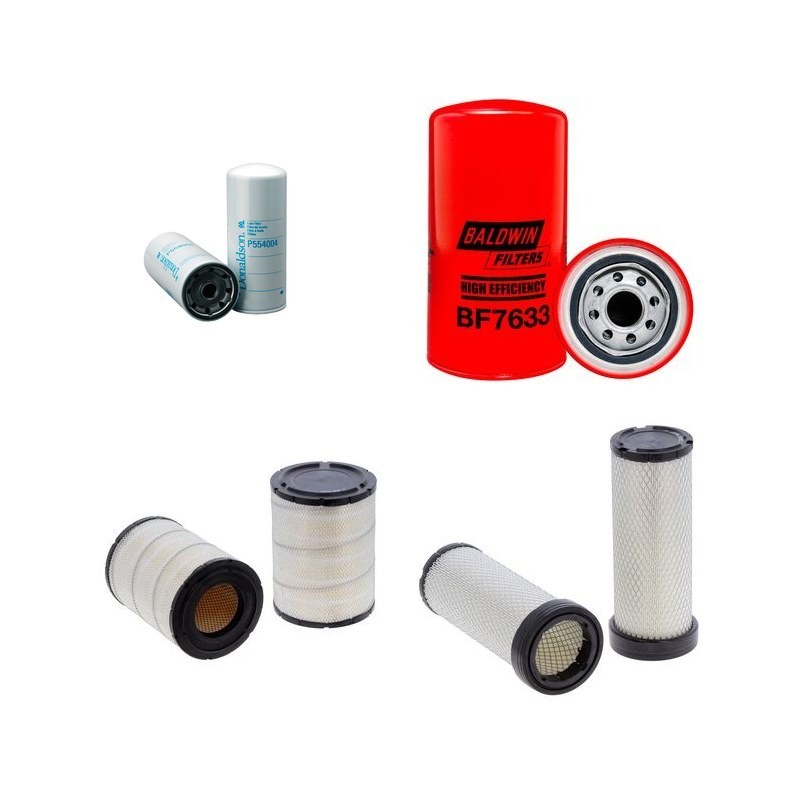 Filter kit suitable for CAT D4E with CAT Engine Air Oil Fuel Filters