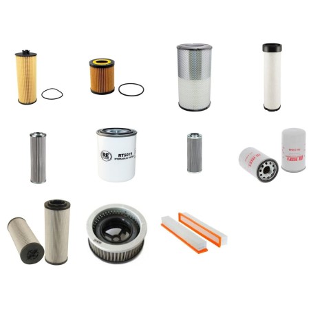 SAME IRON 150 Filter Service Kit w/Deutz BF 6M2012C Eng.