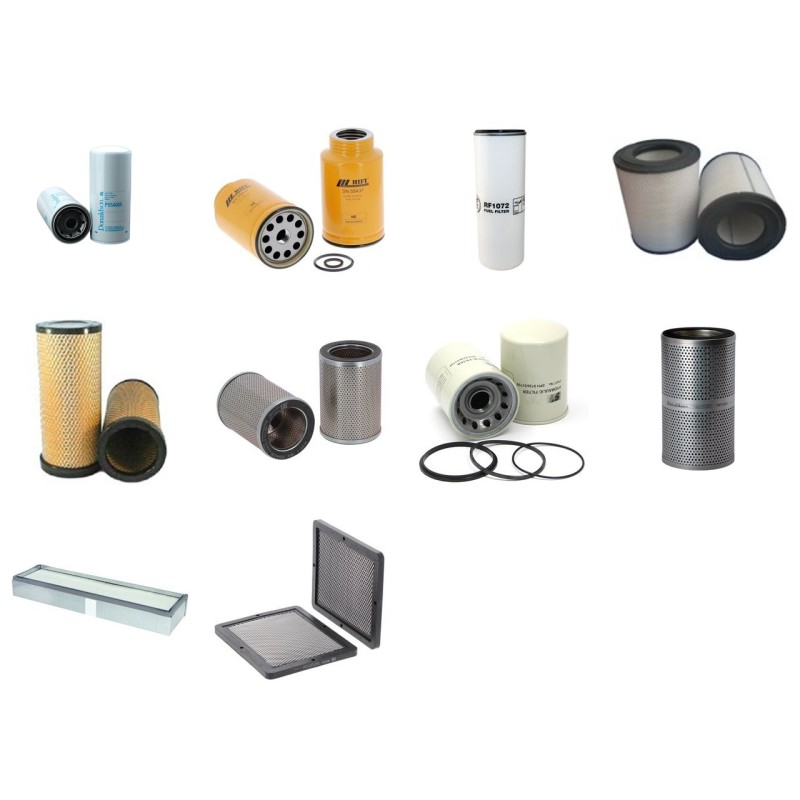 Filter kit suitable for CAT D6RII with CAT 4ZF1- Engine