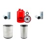 Filter kit suitable for CAT D7R with CAT 3176C Engine Serial No REC 538- Air Oil Fuel Filters