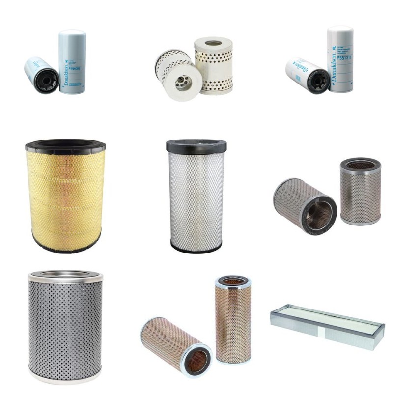 Filter kit suitable for CAT D8R with CAT Engine Serial No 9EM1-