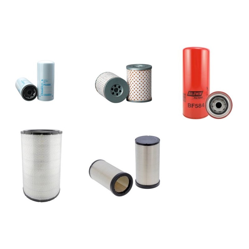 Filter kit suitable for CAT GRPE ELECT 3406 DI TA with CAT 3406DITA Engine Serial No 2WB07