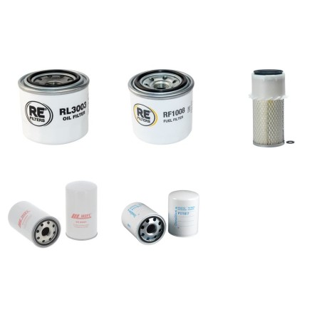 GRILLO FD 1500 Filter Service Kit w/Kubota V 1505 Eng.