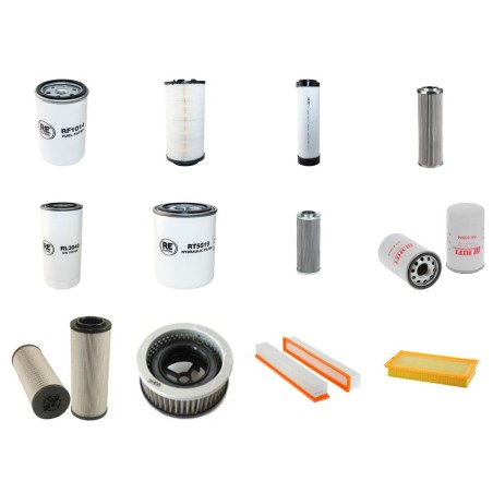 SAME IRON 165.7 (Continuo) Filter Service Kit w/Deutz BF 6M1013EC Eng.   YR  2006-