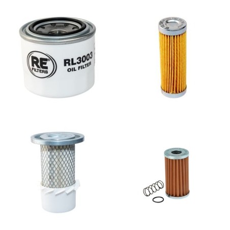 Filter kit for Iseki MT200 including Hydraulic Filters ( Air Short )