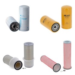 Filter kit suitable for CAT M318 with CAT Engine Serial No 8AL1-642 Air Oil Fuel Filters