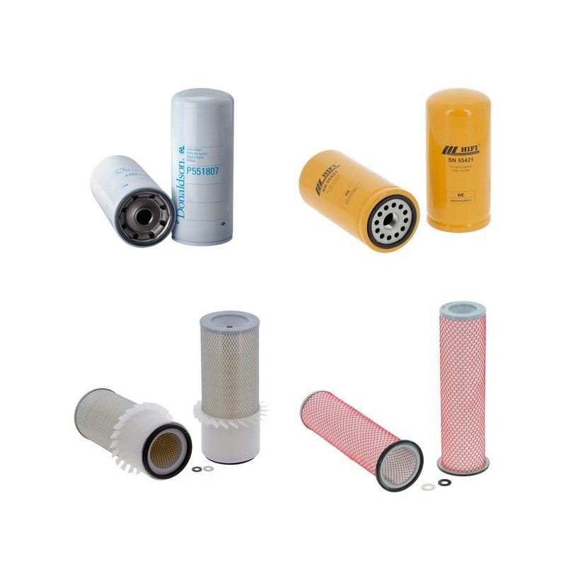 Filter kit suitable for CAT M318 with CAT Engine Serial No 8AL1-642 Air Oil Fuel Filters