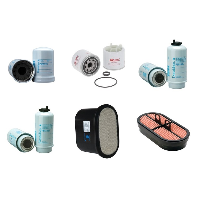Filter Kit for John Deere Forwarder/Timberjack1170E Air Oil Fuel Filters with JD Engine Year 2013-