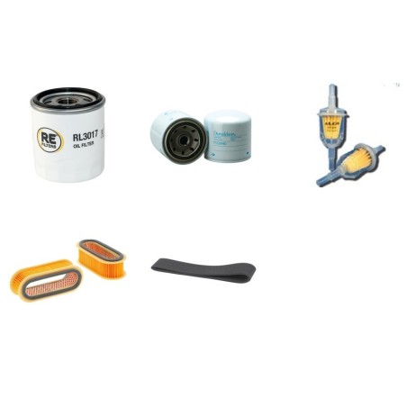 John Deere 2243 Filter Service Kit - Kawasaki Engine