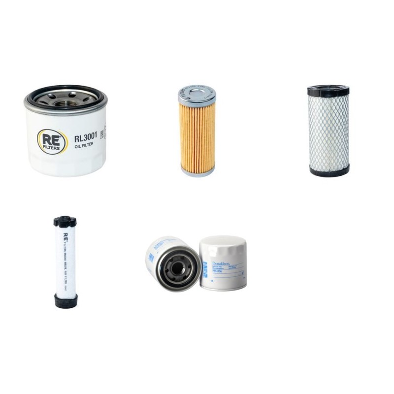 Filter Kit for John Deere PRO GATOR 2020 with Yanmar 3TG72 Engine