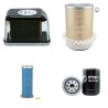 Filter Kit for John Deere 2840 Air, Oil, Fuel Filters