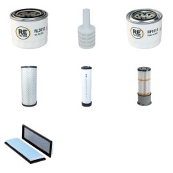 John Deere 3120, 3320, 3520, 3720 Filter Service Kit