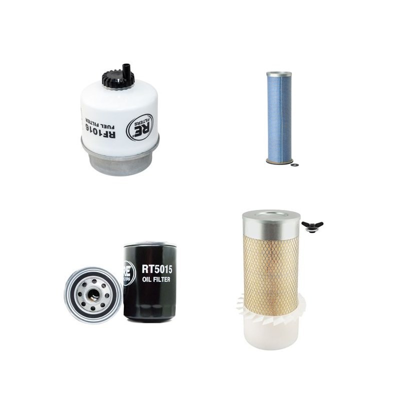 Filter Kit for John Deere 5400 Air Oil Fuel Filters with J.D. 3179D Engine