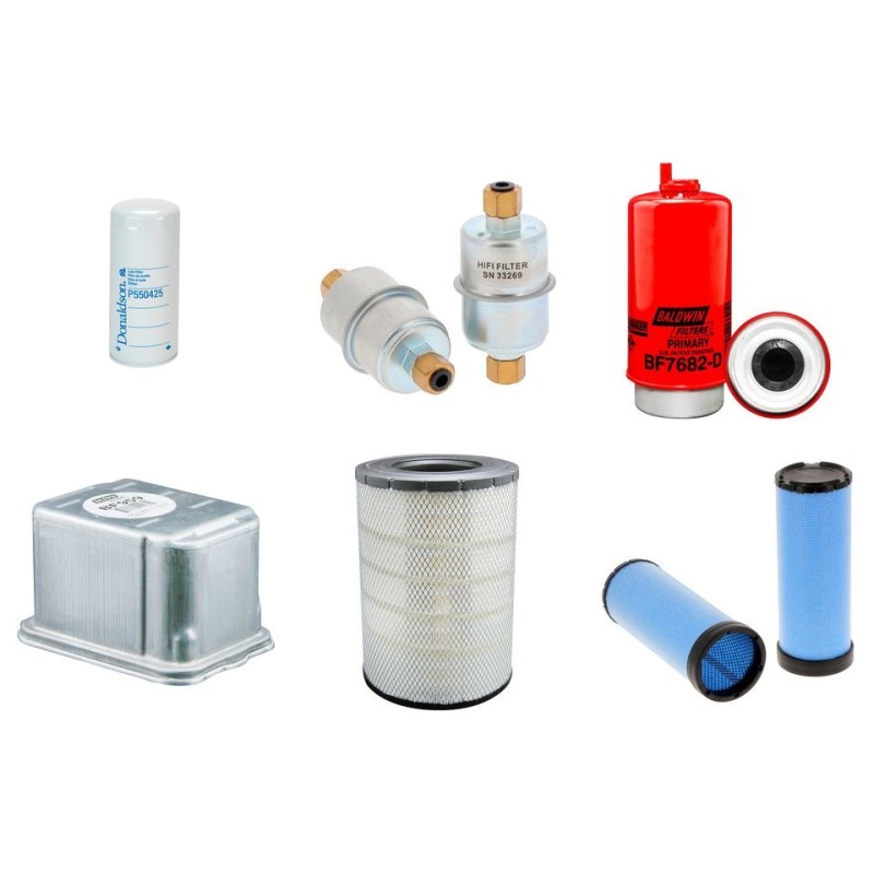Filter Kit for John Deere 8400, 8400T Air, Oil, Fuel Filters Only