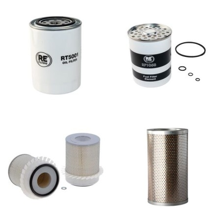 JOHN DEERE FORWARDER/TIMBERJACK 240 D Filter Service Kit w/Perkins 1006.6 Eng.
