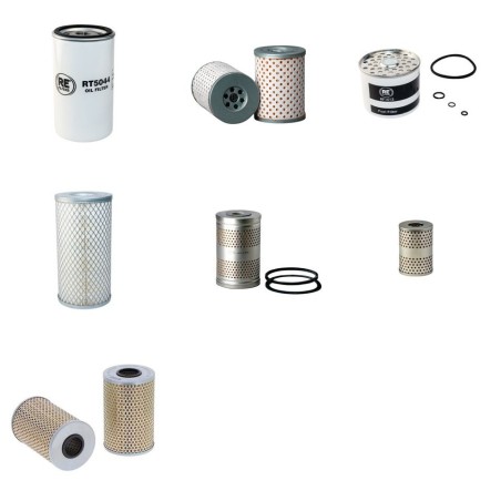 Filter kit suitable for CAT V40B with Perkins Engine Serial No 52/57W1-