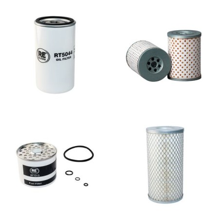 Filter kit suitable for CAT V30B with Perkins Engine Serial No 52/57W1- Air Oil Fuel Filters