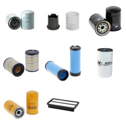 Kubota M130  x Filter Service Kit with Kubota V 6108 Engine