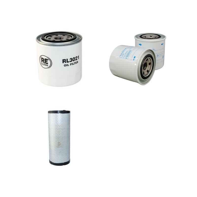 Filter Kit for Kubota M 6060 DTH(Q) Air Oil Fuel Filters with Kubota V3307-CR-TE4 Engine