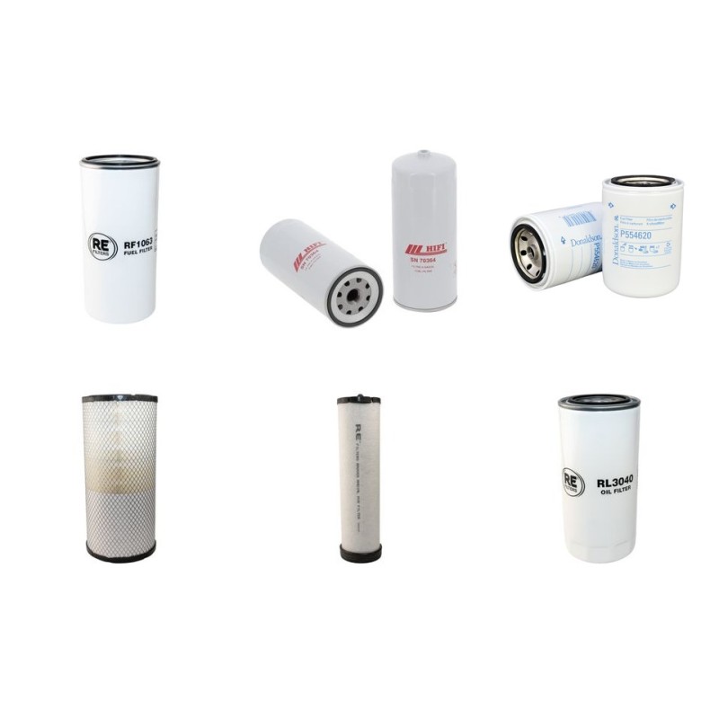 Filter kit for Merlo Multifarmer 30.6 CLASSIC2 Air Oil Fuel Filters with Deutz TCD 2014/04 Engine Year 2009-