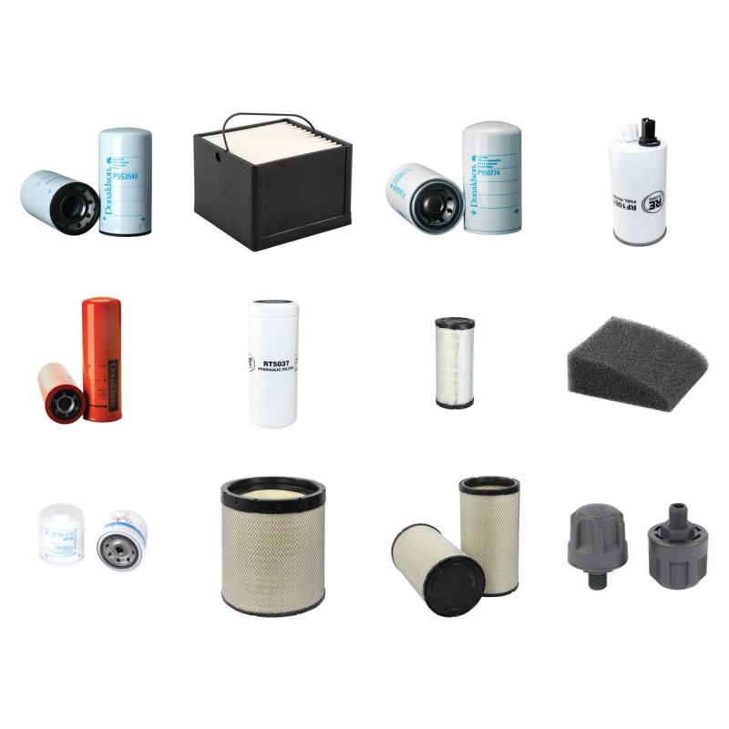 Filter kit for New Holland T8030 with CNH Engine Serial No Z8RW04135- Year 2008-
