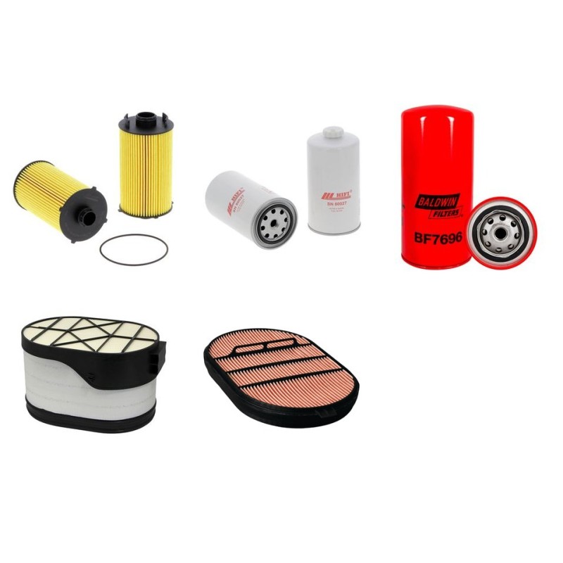 Filter kit for New Holland T8.300 with CNH Engine Year 2012- 284 CH