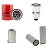 Filter kit for New Holland VN260 Air Oil Fuel Filters with Iveco 8065SE00 TURBO Engine Year 2001-2008