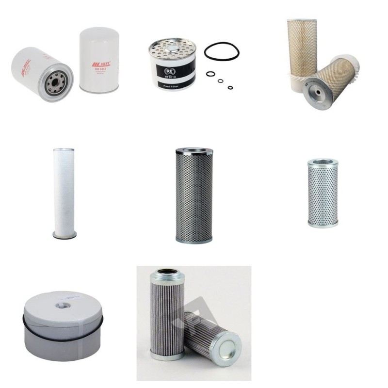 ROTTNE F 9 SOLID Filter Service Kit w/Iveco Eng.