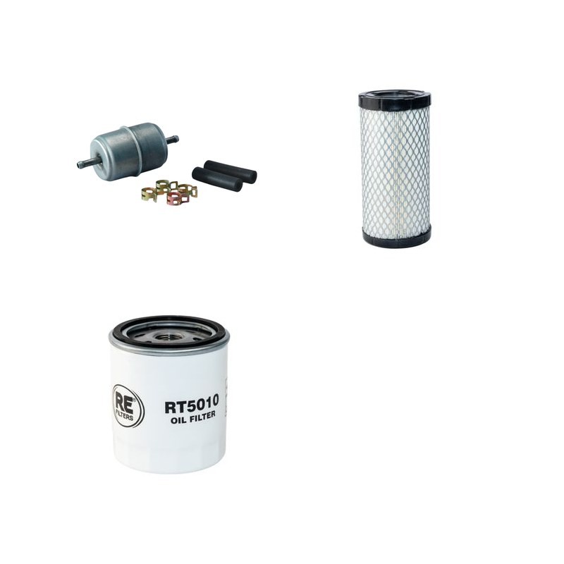 Filter Kit for Toro GreensMaster 3200 Air Oil Fuel Filters with B+S / Daihatsu Engine