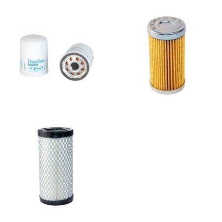 Filter Kit for Toro GreensMaster 3200 D Air Oil Fuel Filters with Perkins/Shibaura Engine