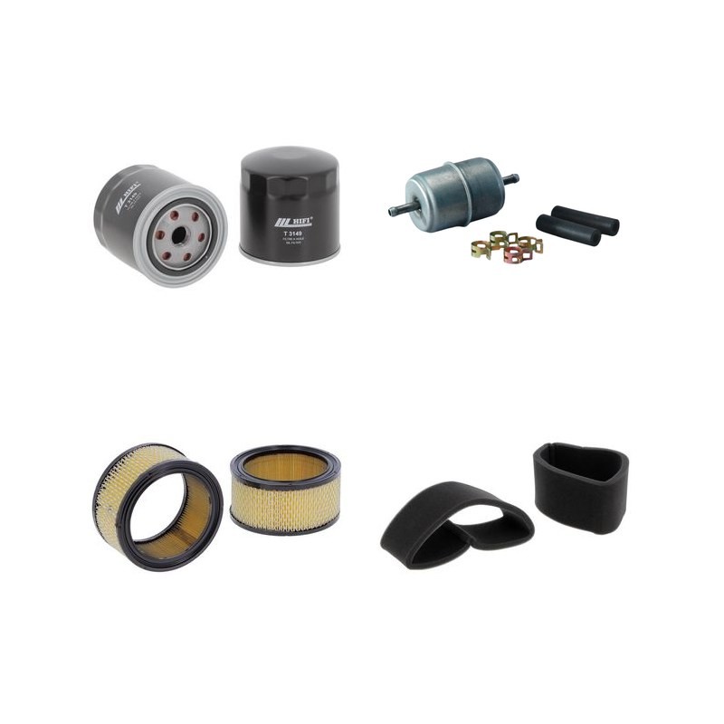 Filter Kit for Toro GroundsMaster 117 with Kohler KT 17QS Engine