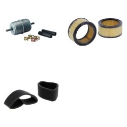 Filter Kit for Toro GroundsMaster 117 Air Oil Fuel Filters with Kohler KT 17QS Engine