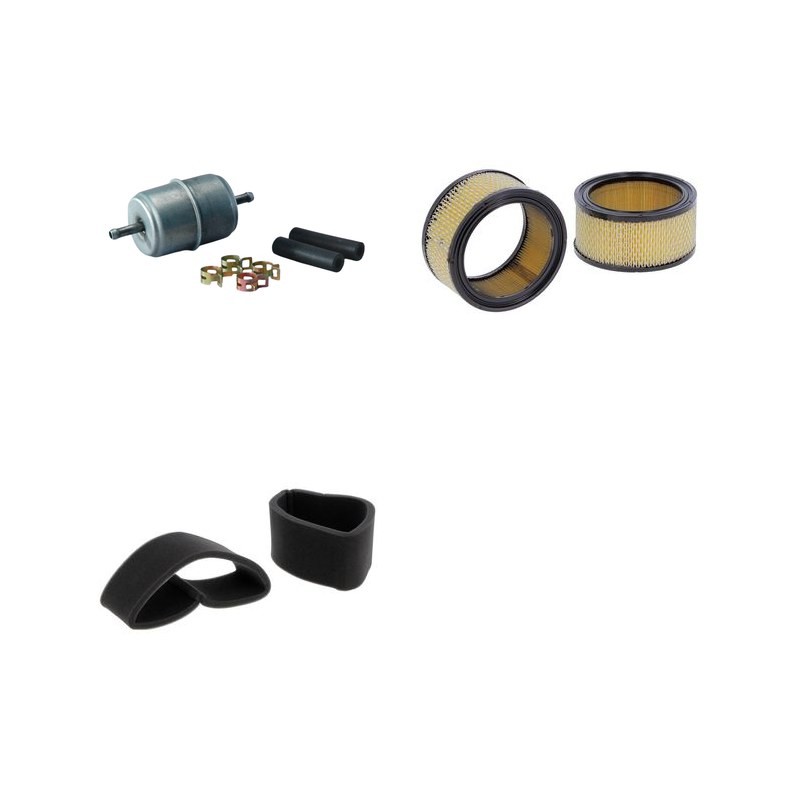 Filter Kit for Toro GroundsMaster 117 Air Oil Fuel Filters with Kohler KT 17QS Engine
