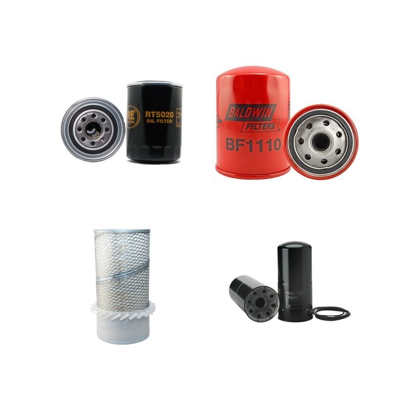 Filter Kit for Toro GroundsMaster 580 D Model 3058 with Mitsubishi Engine