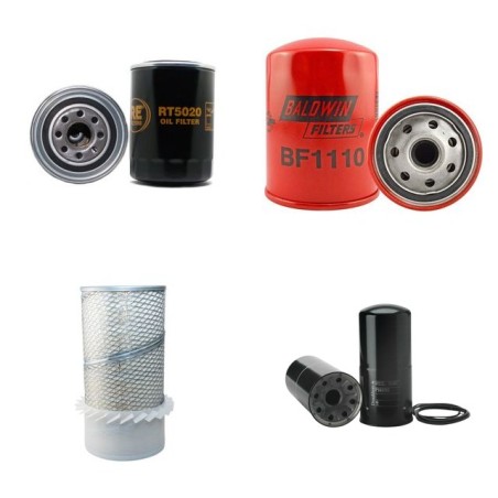 Filter Kit for Toro GroundsMaster 580 D Model 3058 with Mitsubishi Engine