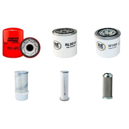 Filter Kit for Toro ReelMaster 4240 D with Kubota V2203Eu/1 Engine