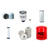 Filter Kit for Daewoo / Doosan D20S-3ECO  with Cummins A2300 Engine
