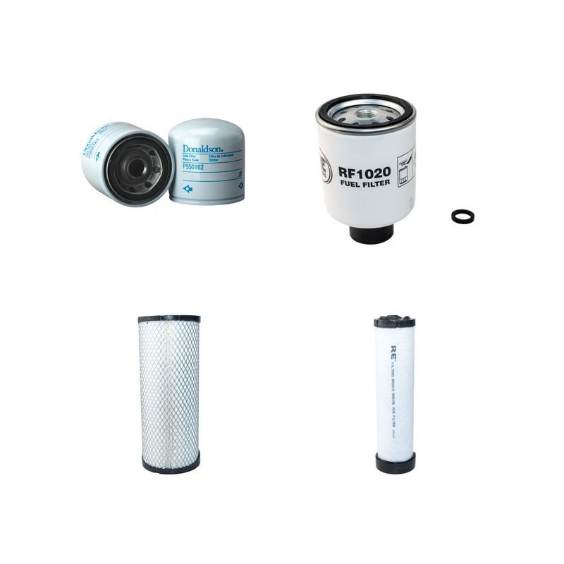 Filter Kit for Daewoo / Doosan D30S-3ECO  Air Oil Fuel Filters with Cummins A2300 Engine