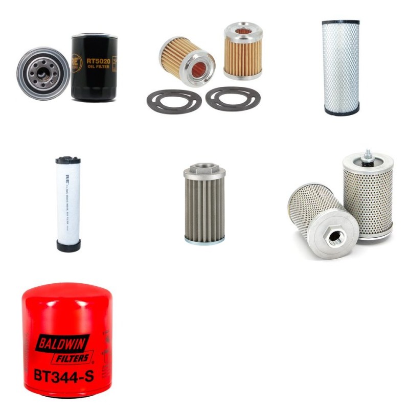 Filter Kit for Daewoo / Doosan G30S3  with HERCULES Engine