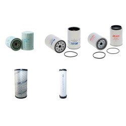 Filter Kit for Hyundai 70D-7E Air Oil Fuel Filters with Mitsubishi Engine