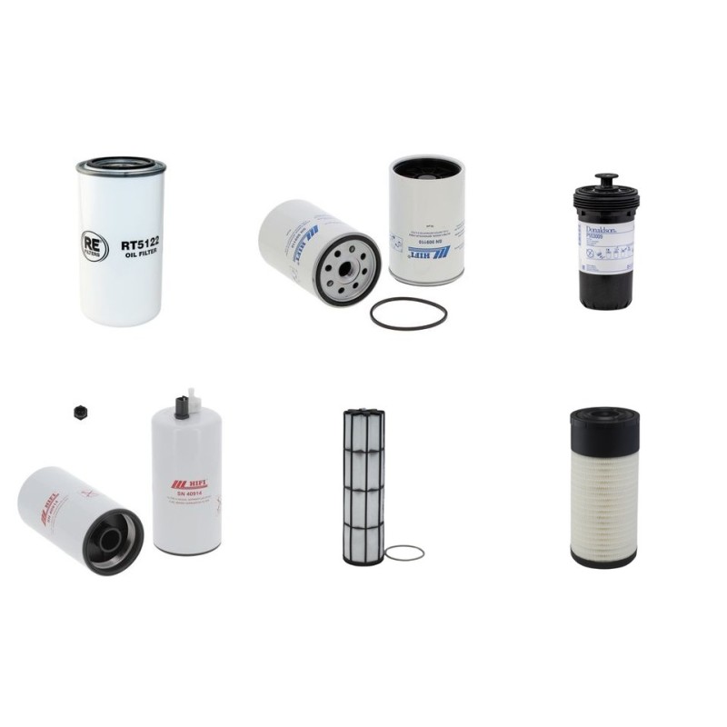 Filter Kit for Hyundai HX 220 AL with Cummins QSB 6.7 Engine 01.2018 - Air Oil Fuel