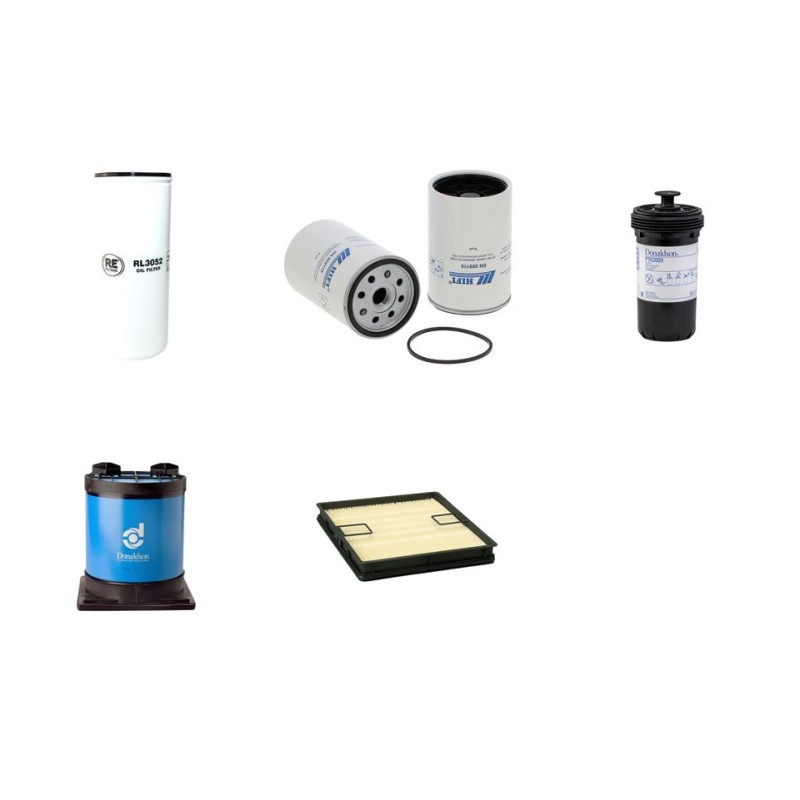 Filter Kit for Hyundai HX 430 L with Cummins QSL9 Engine Air Oil Fuel