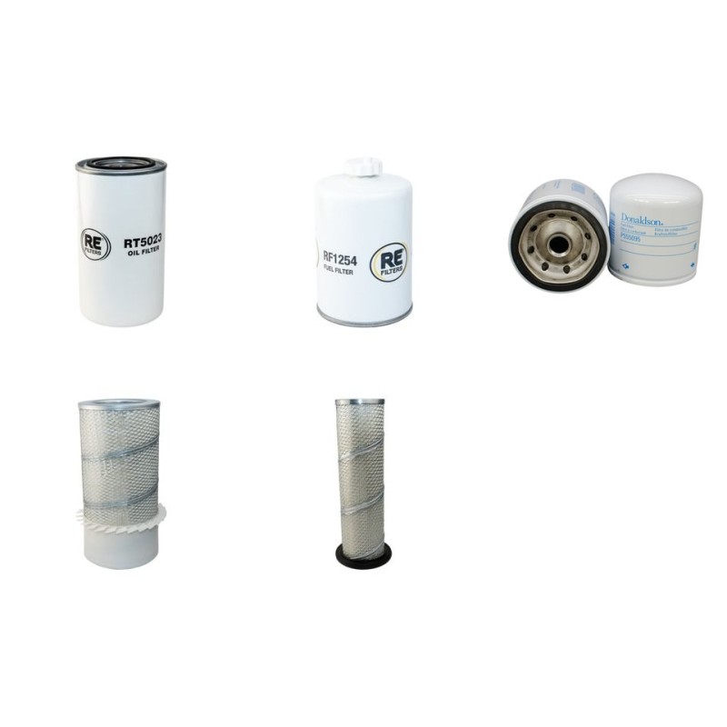 Filter Kit for Hyundai R 200 NLC-3H with Cummins Engine Air Oil Fuel