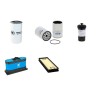 Filter Kit for Hyundai R 235 LCR-9A with Cummins QSB6.7 Engine 01.2015 - Air Oil Fuel