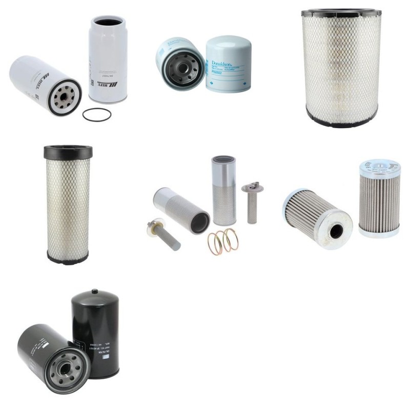 Filter Kit for Sany SY 215 C-9 with Mitsubishi engine 
