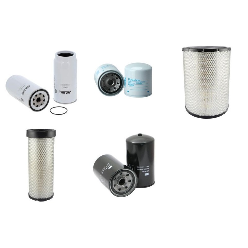 Filter Kit for Sany SY 205 C-9 with Mitsubishi engine Air Oil Fuel
