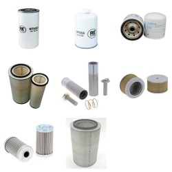 Filter Kit for Sany SY 210 C-9 with Cummins 6BT5.9 engine 