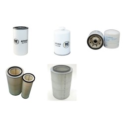 Filter Kit for Sany SY 210 C-5 with Cummins 6BT5.9C engine Air Oil Fuel